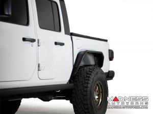 Jeep Gladiator JT Tube Fenders - Stealth Fighter - Rear Jeep Gladiator JT Tube Fenders - Stealth Fighter - Rear